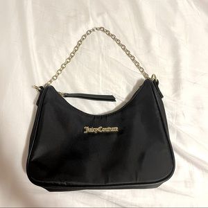 JUICY COUTURE BLACK SHOULDER BAG